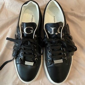 John Galliano leather sneakers